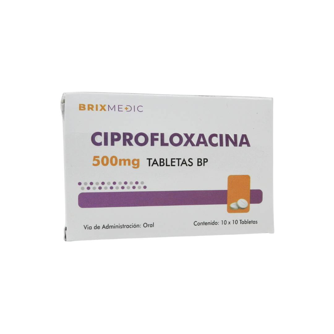 ciprofloxacin 500 mg od